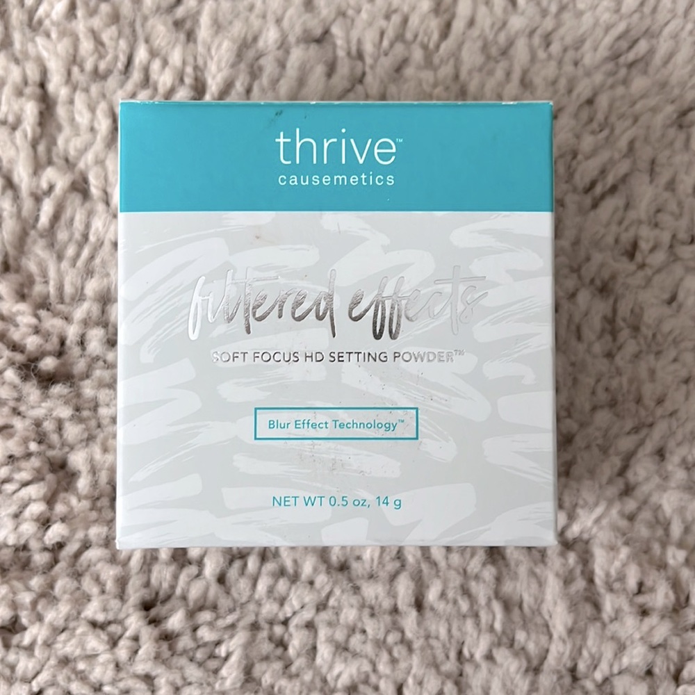 Thrive filtered effects setting powered. Unopened